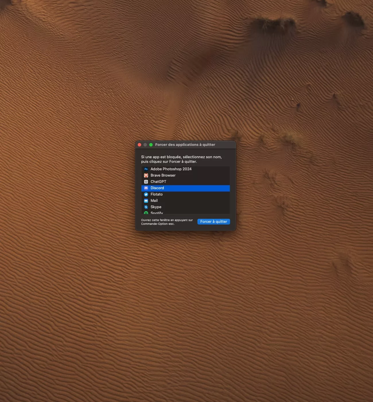 Guide pour forcer la fermeture des applications bloquées sur Mac facilement