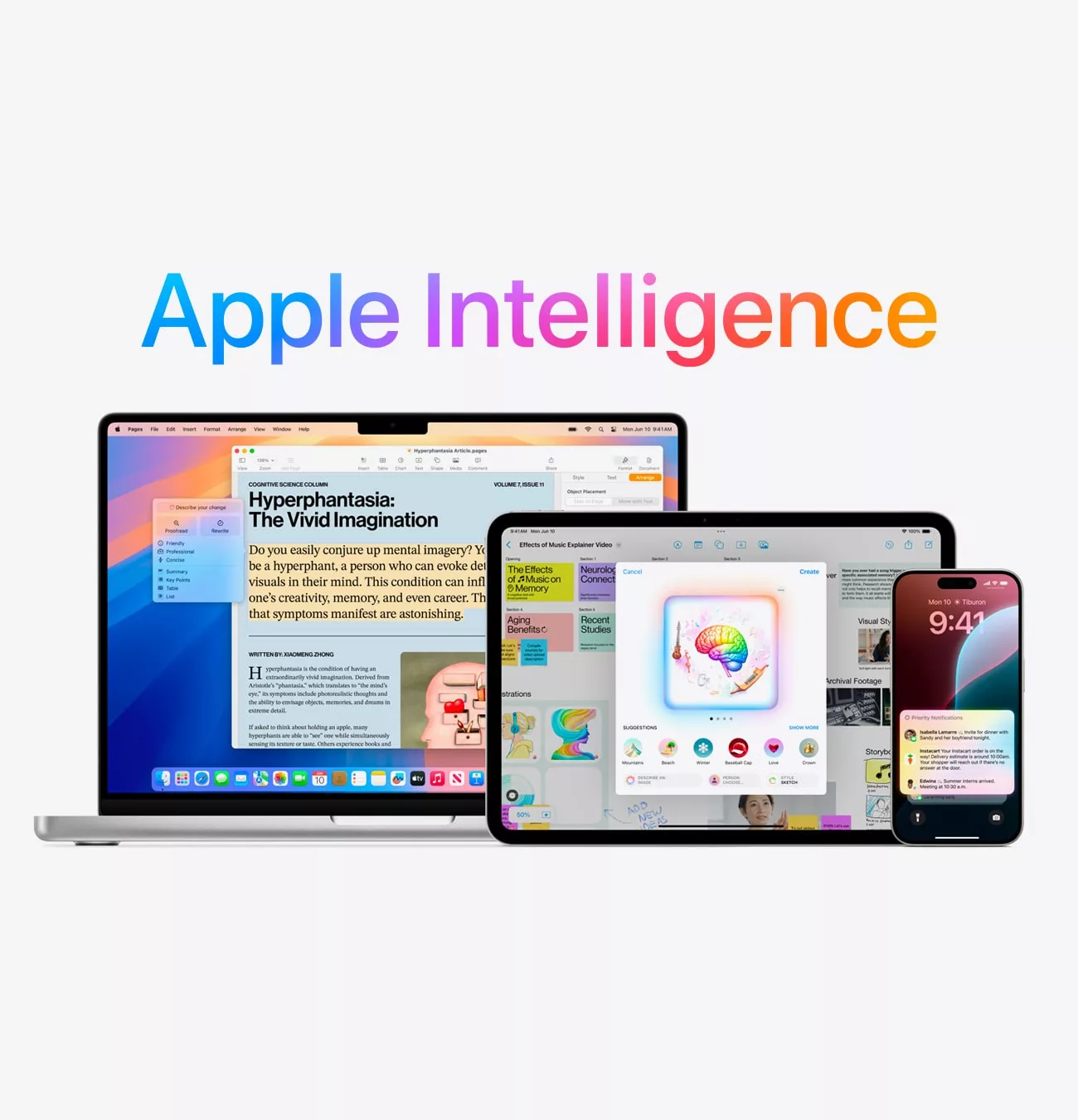 activer apple intelligence