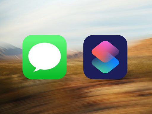 Icones applications sur fond flou désert