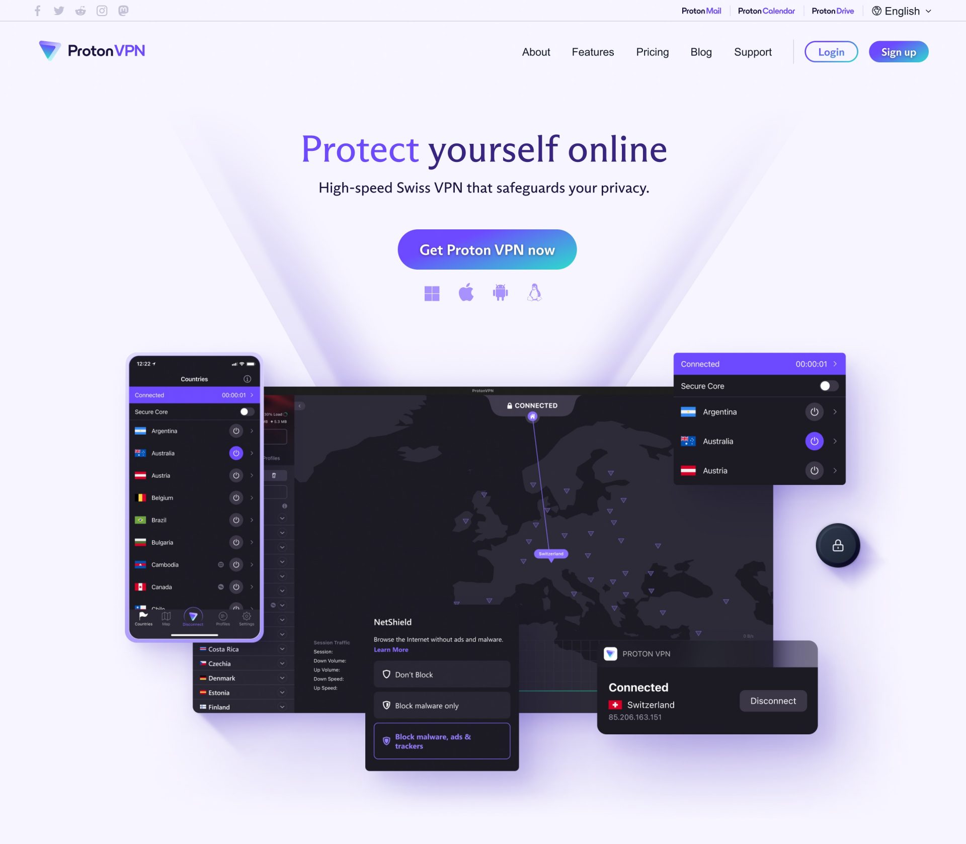 quatre atouts connaitre proton vpn 1