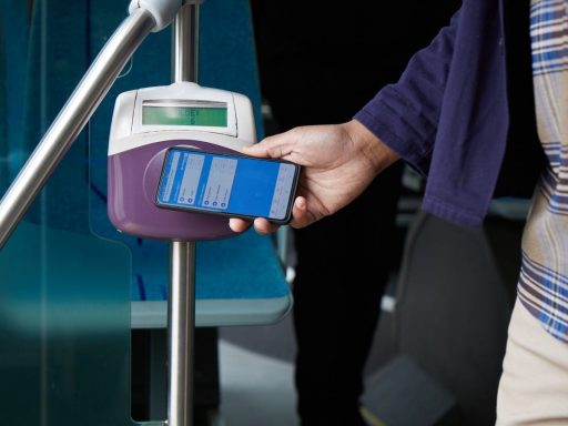 Validation ticket bus avec smartphone