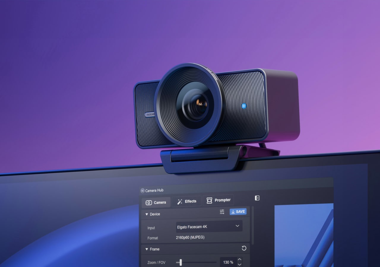 facecam 4k elgato webcam