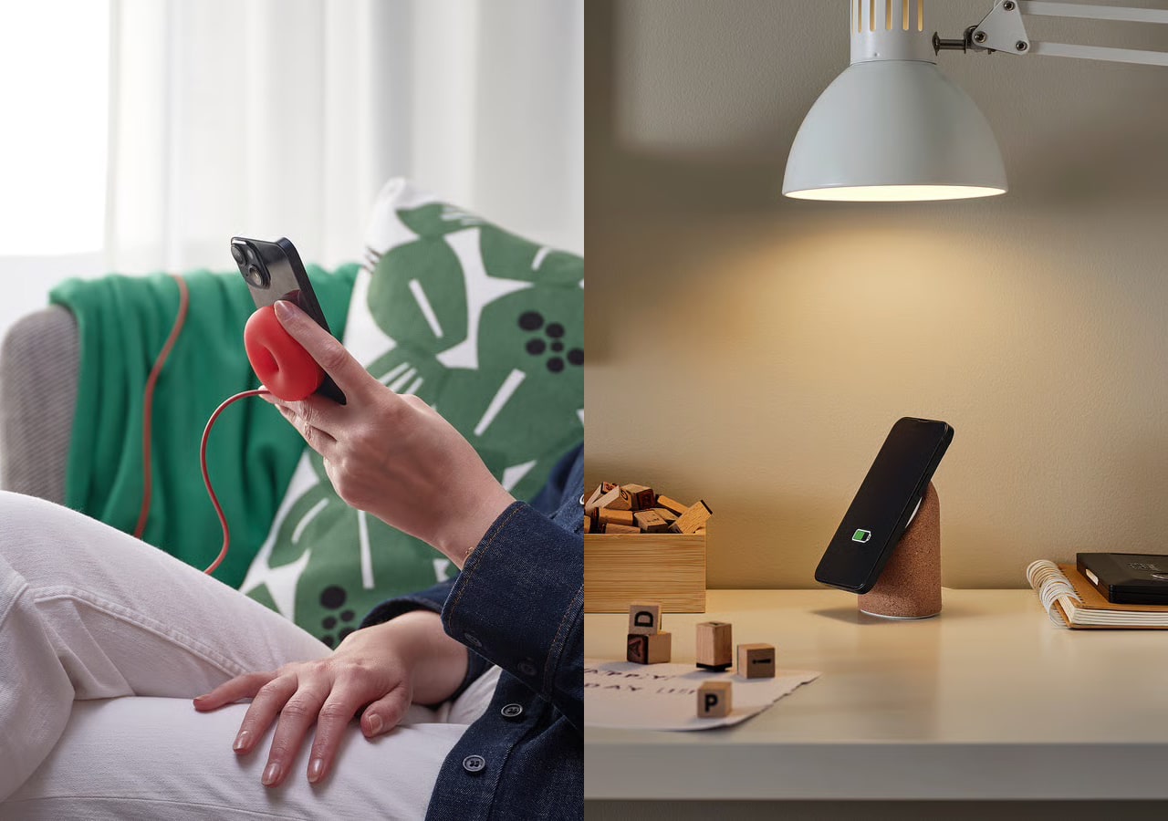 IKEA mise sur la forme et l’accessibilité avec ses nouveaux chargeurs sans fil
