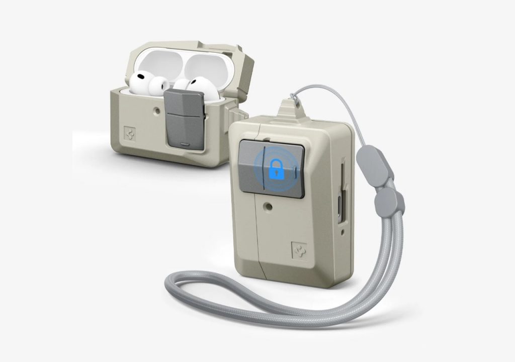 Coque verrouillage pour écouteurs sans fil