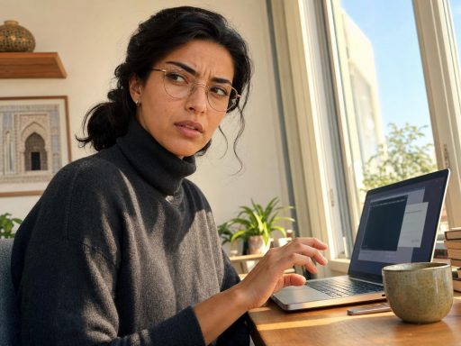 Utilisateur hésitant avant de coller une commande suspecte dans le Terminal Mac